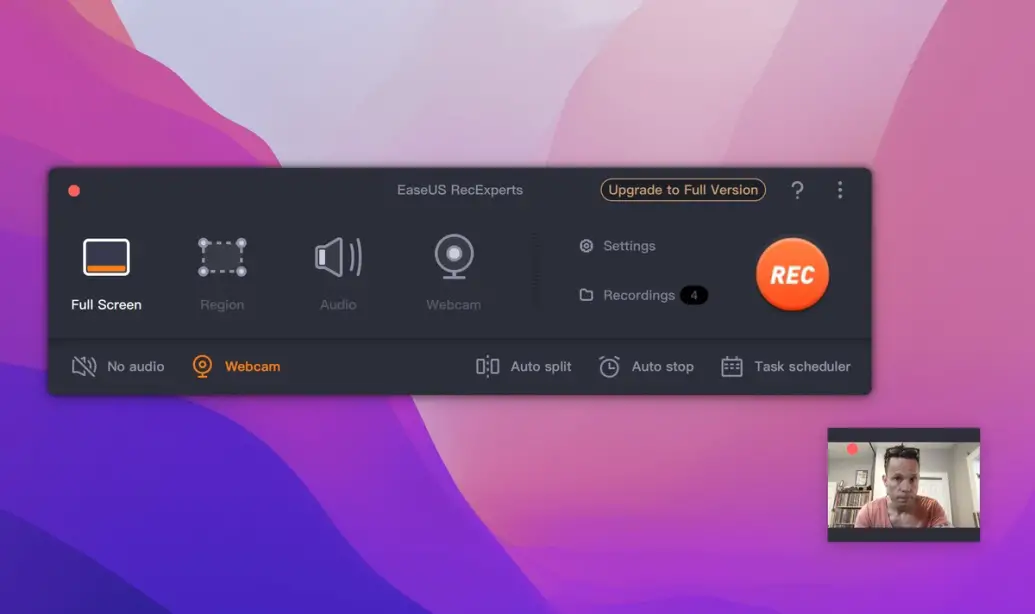 EaseUS RecExperts makes it easy to record your screen