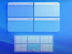 Windows 11 Snap Layouts New Feature | Six Layouts To Arrange Applications In Desktop HTMD Blog