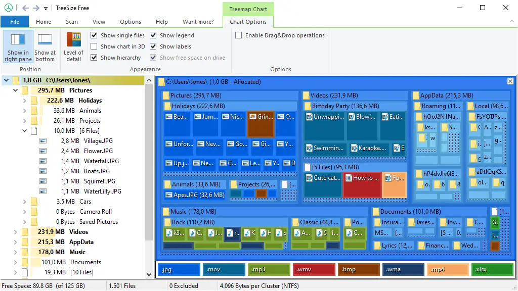 TreeSize Free | JAM Software